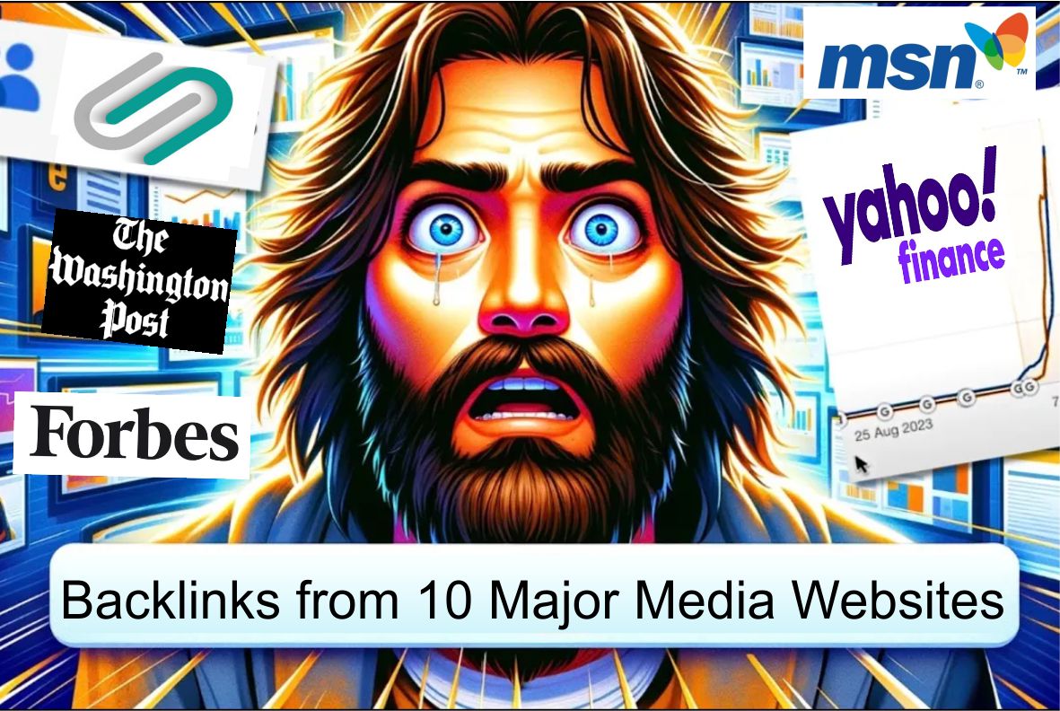 Build Backlinks from 10 Major Media Websites