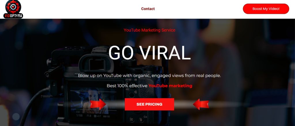 Vidoptima YouTube marketing service