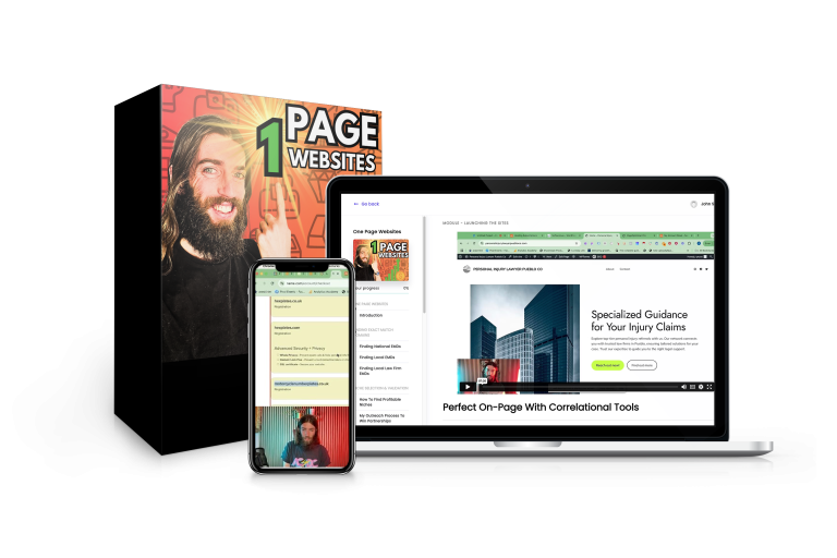 One-Page Websites – These Sites Replace Day Job Incomes